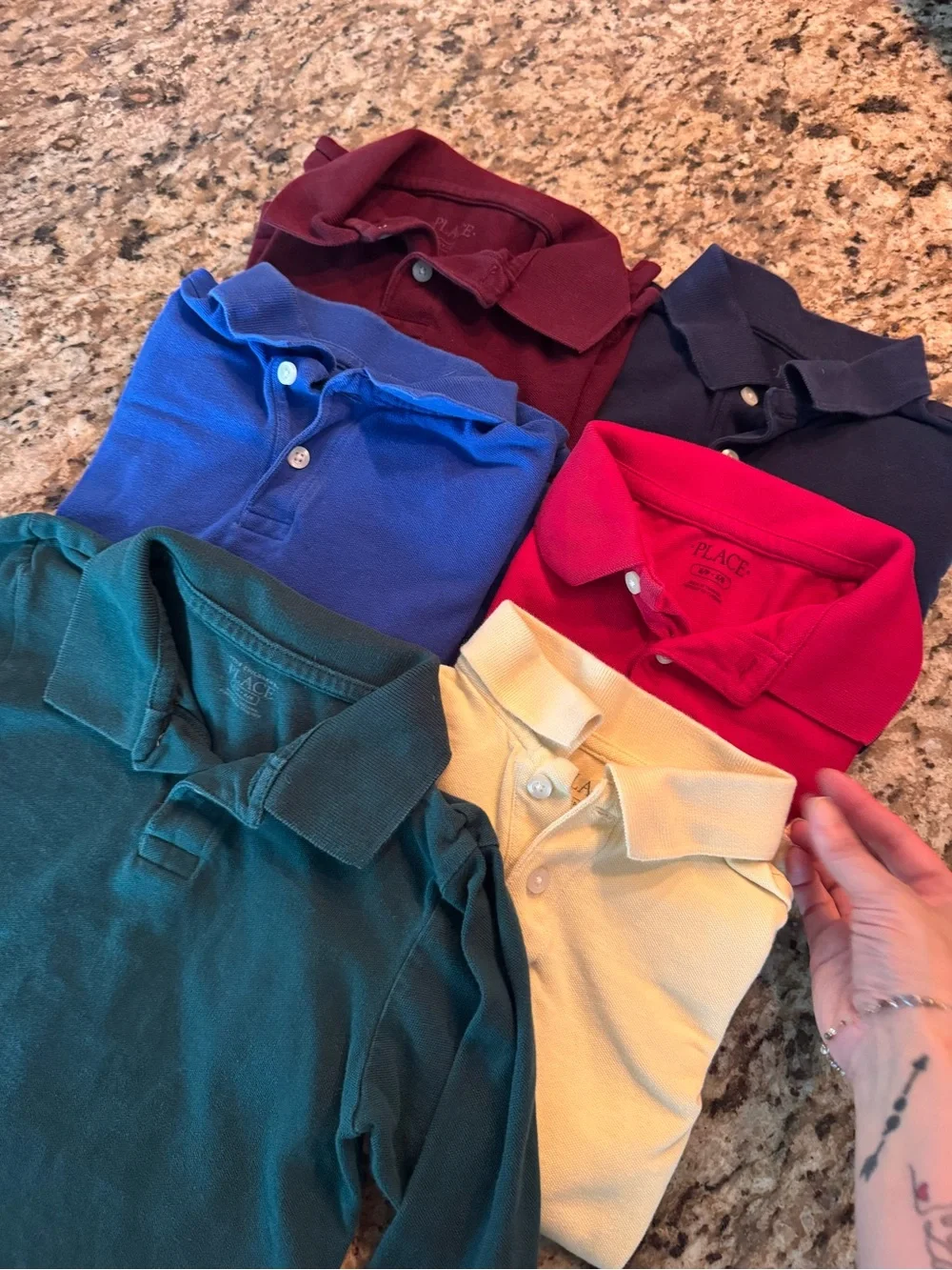 The Children’s Place Long-Sleeve Polo Shirts